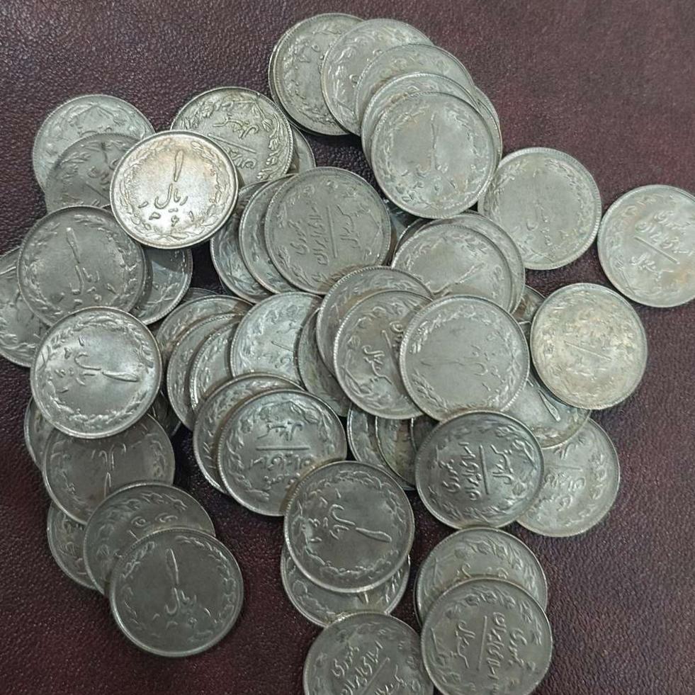 60 سکه 2 ریالی و 60 سکه 1 ریالی جمهوری