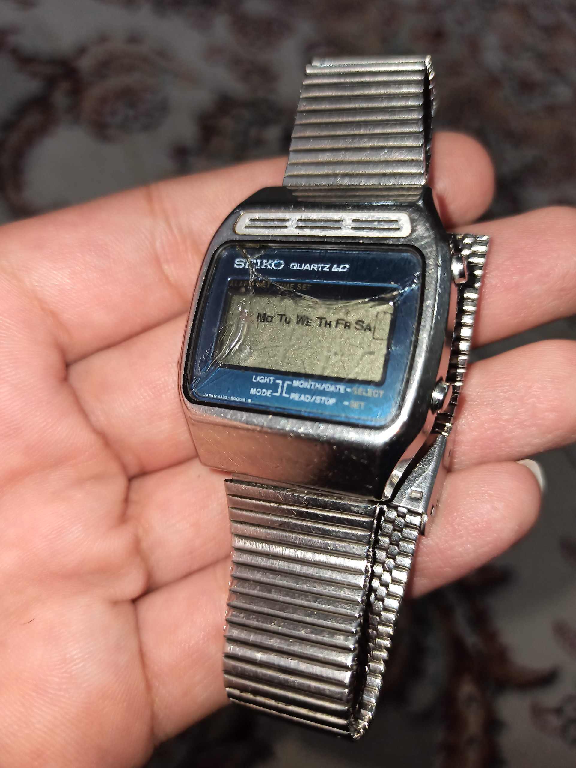 ساعت مچی سیکو seiko a133-5000 آ133