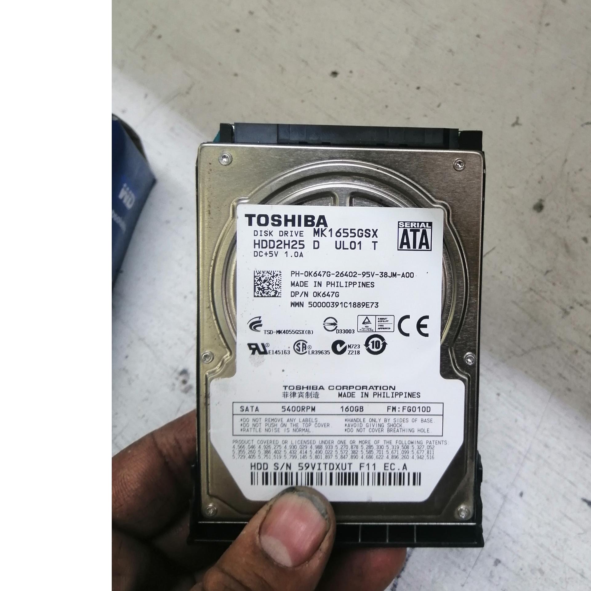 هارد 160 گیگ لپ تاپی