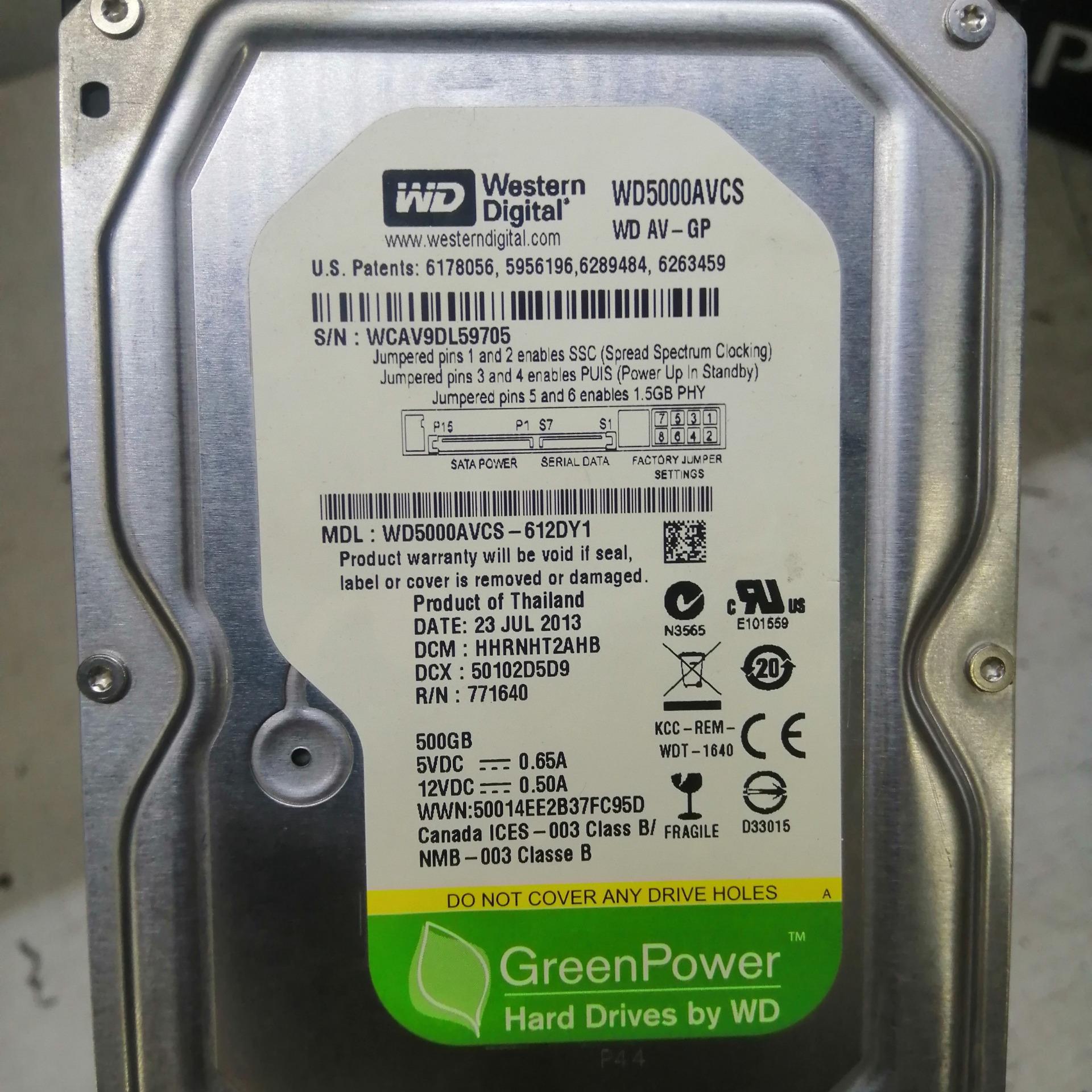 هارد 500گیگ کامپیوتر