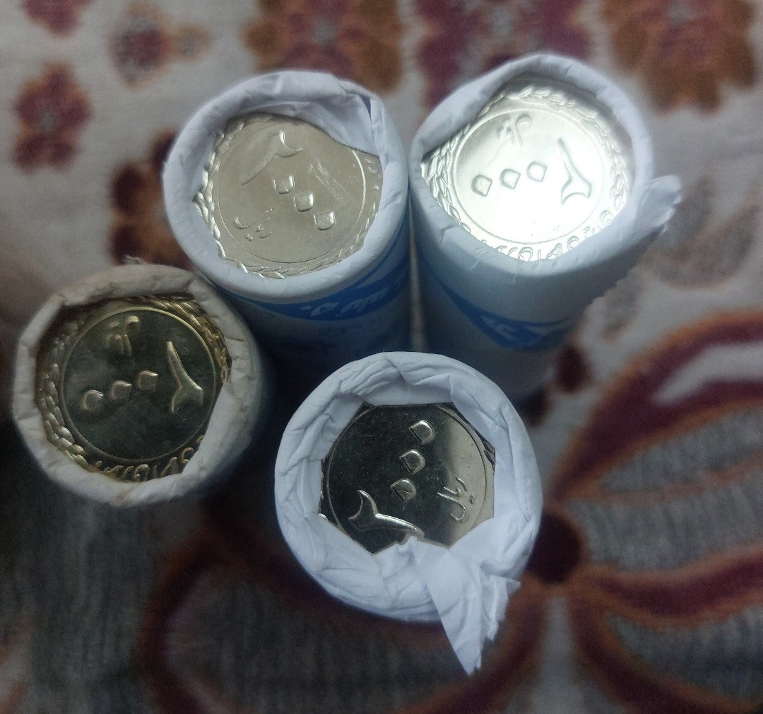 رول سکه 2000ریالی بانکی