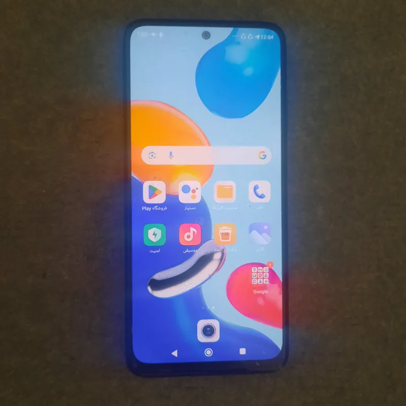 گوشی موبایل شیائومیnote11 128g ram6بسیارتمیز