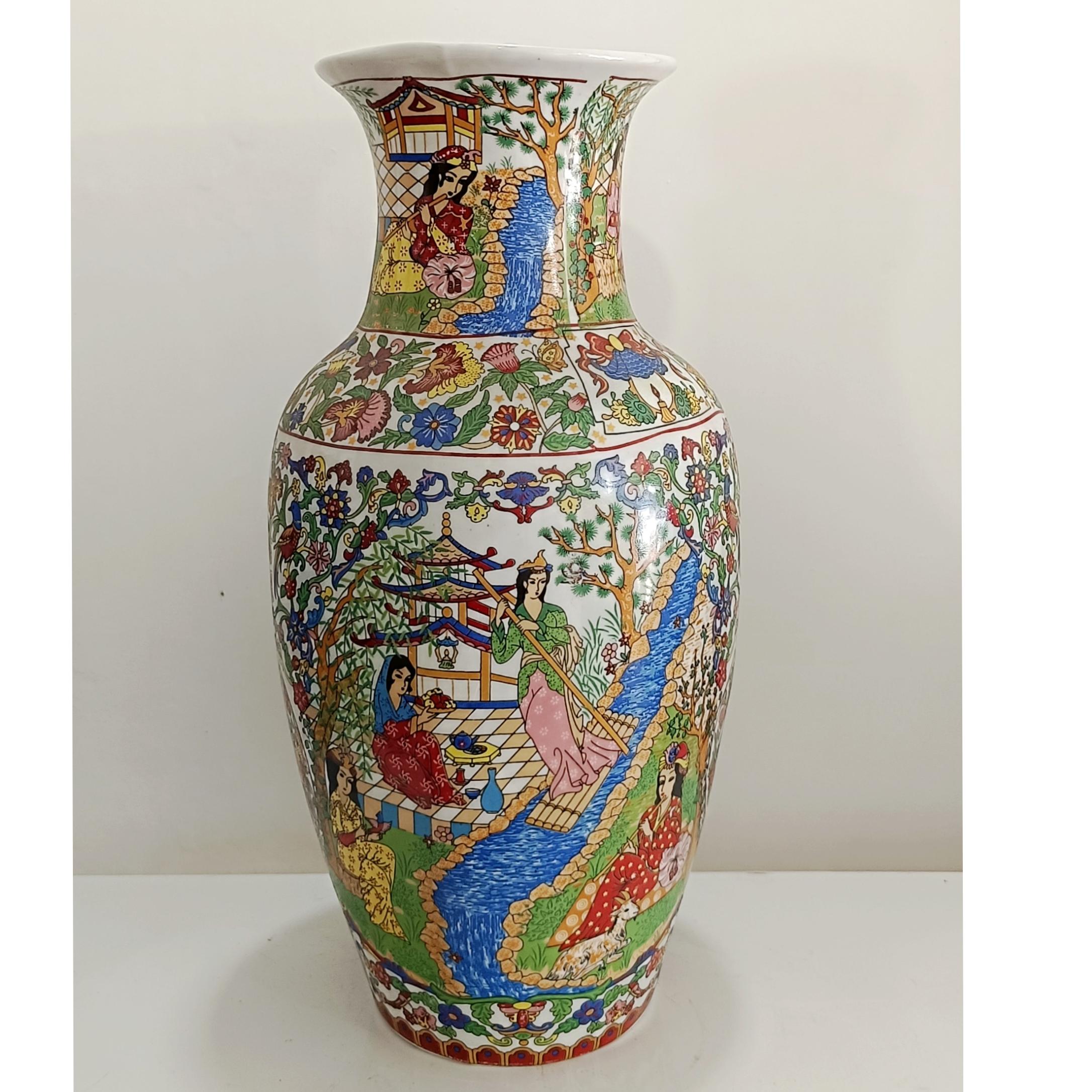 گلدان گل مرغی سایز بزرگ