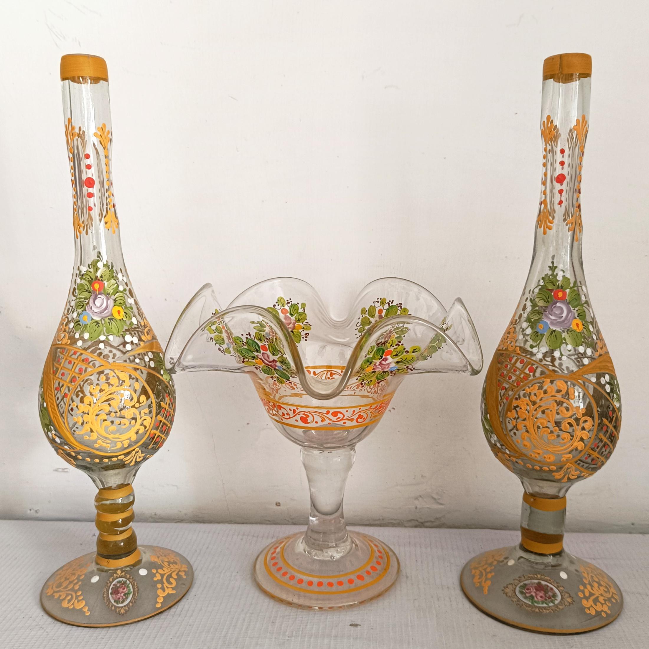 جفت گلابزن و شکلات خوری