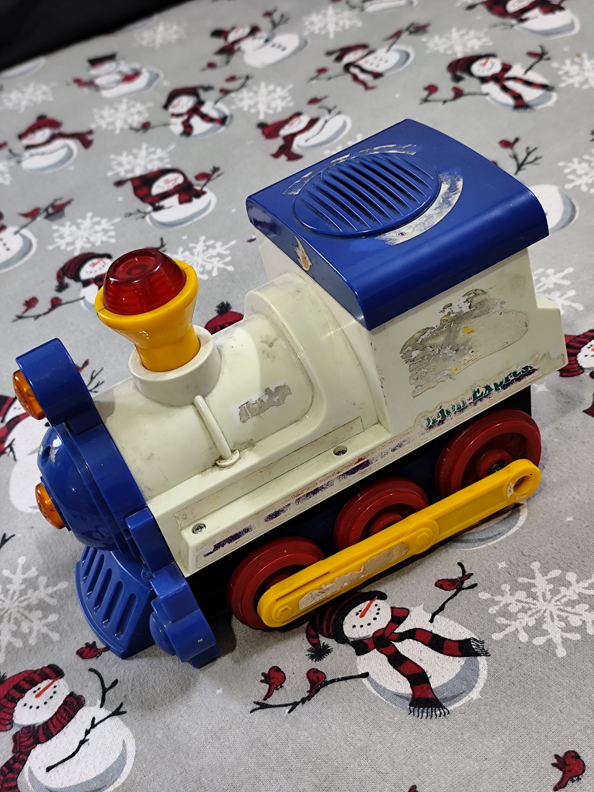 قطار صدا دار حرکتی چرخشی قدیمی(توضیحات)