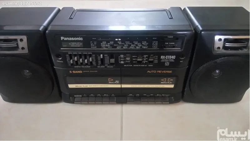 رادیو و ضبط پخش Panasonic (توضیحات)