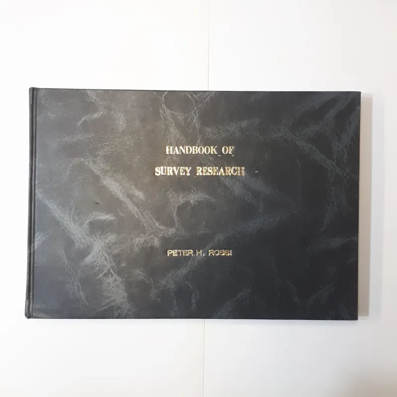 Handbook of survey research
