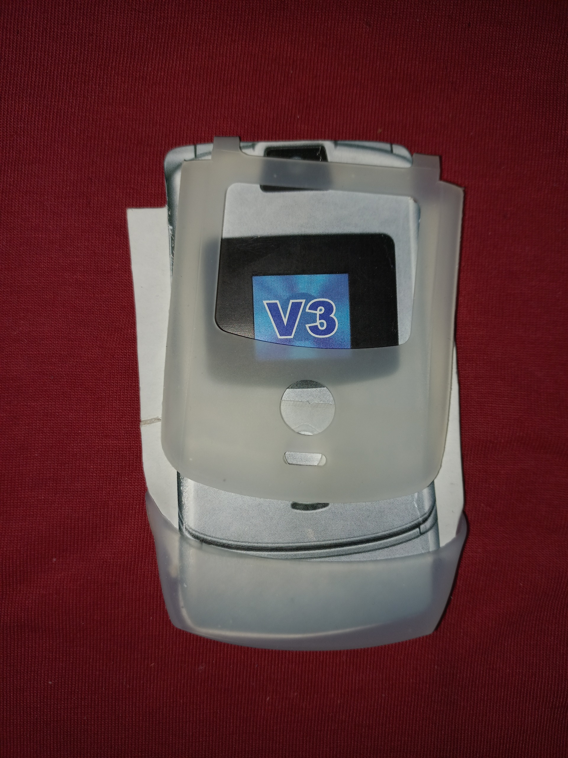 کاور ژله ای موتورولا v3