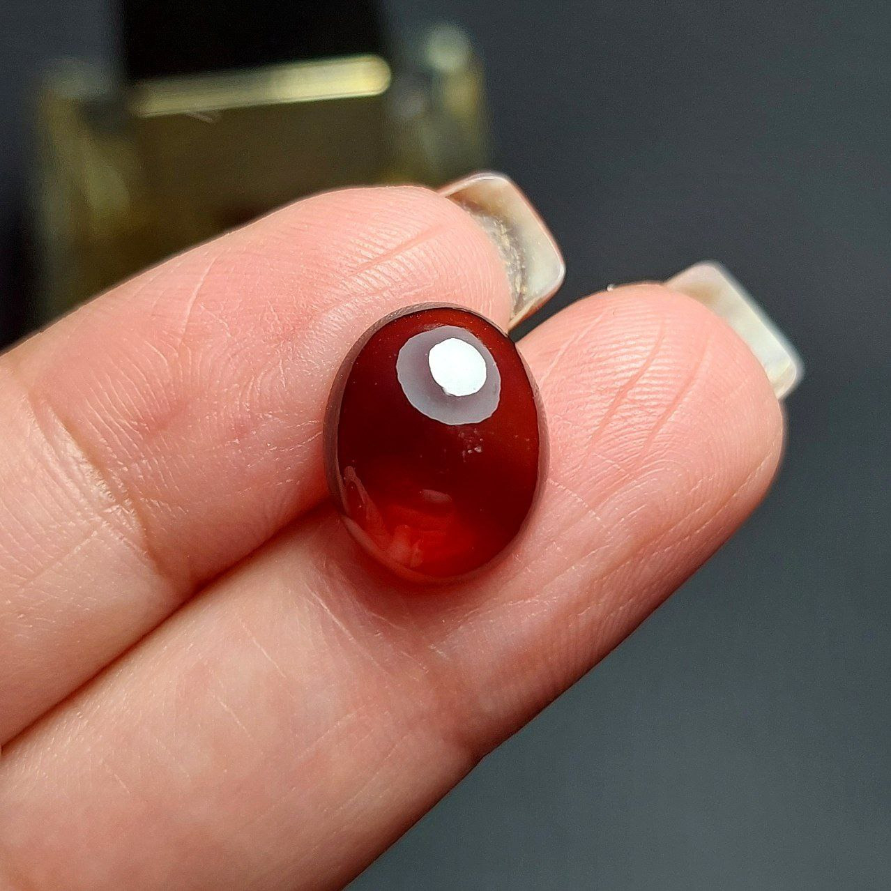  نگین سنگ گارنت سرخ معدنی  m1009