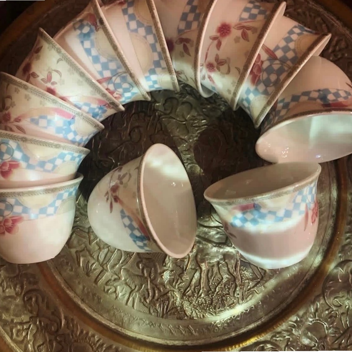 دوازده عدد شات عربی (شات قهوه)