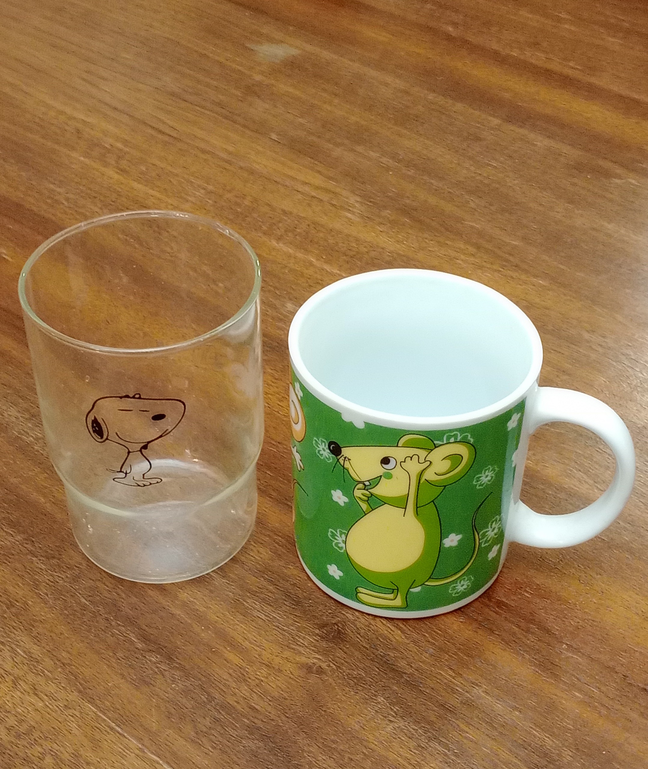 ماگ موش تپل و لیوان اسنوپی