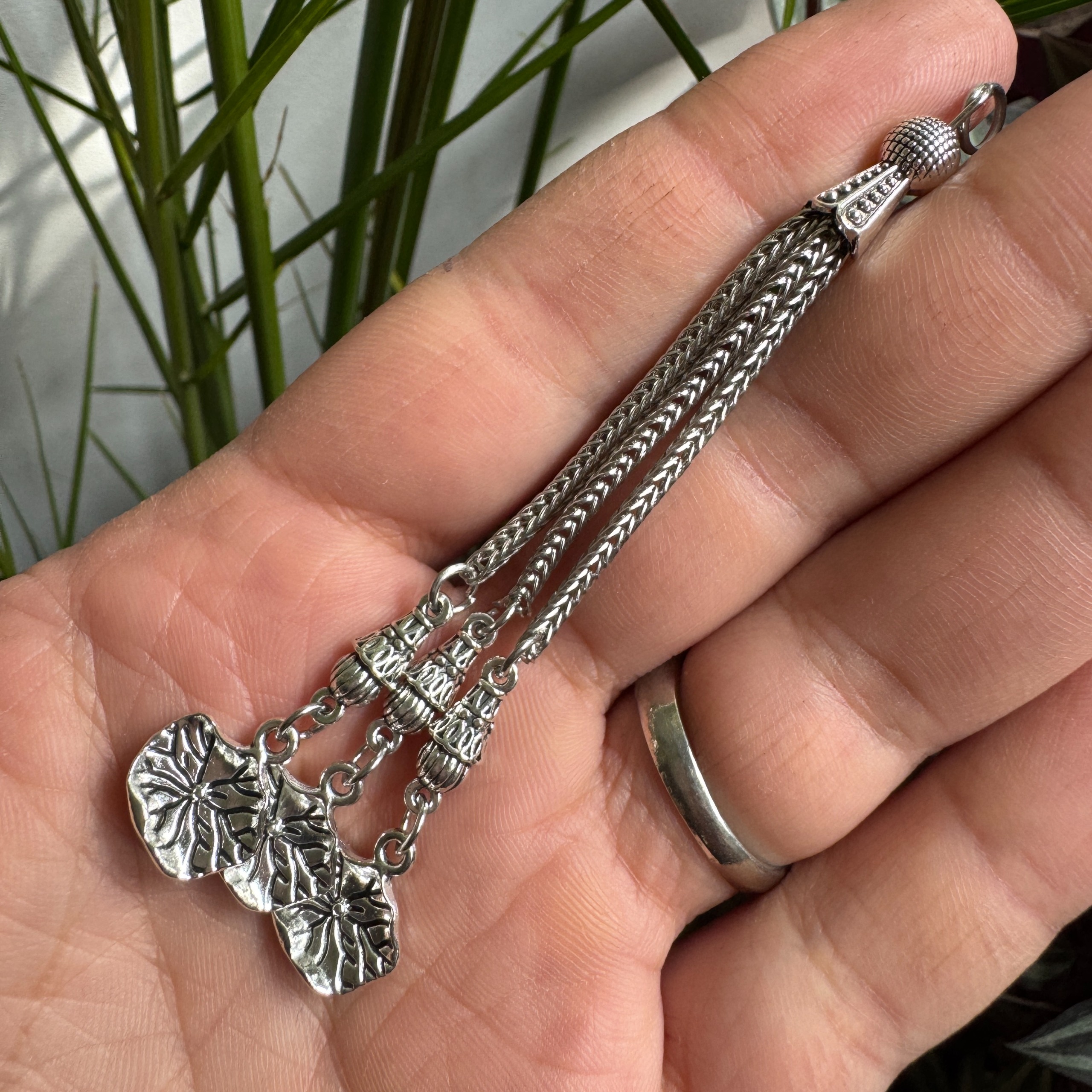 سر تسبیح فلزی درجه یک 3 شاخه (کرکوش)