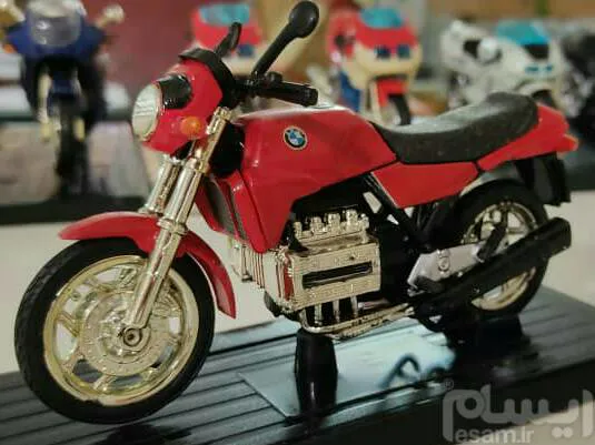 ماکت موتور بی ام و مدل BMW k100 موتورسیکلت