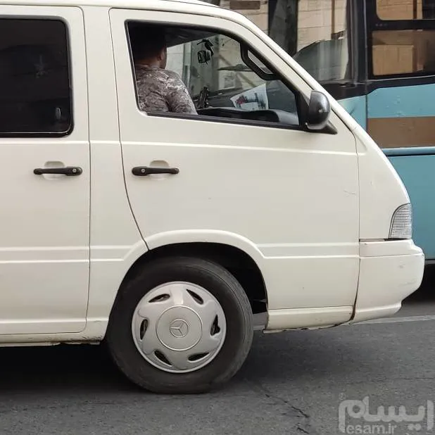 قالپاق بنز ون سایز رینگ فابریک 16 اینچ benz van