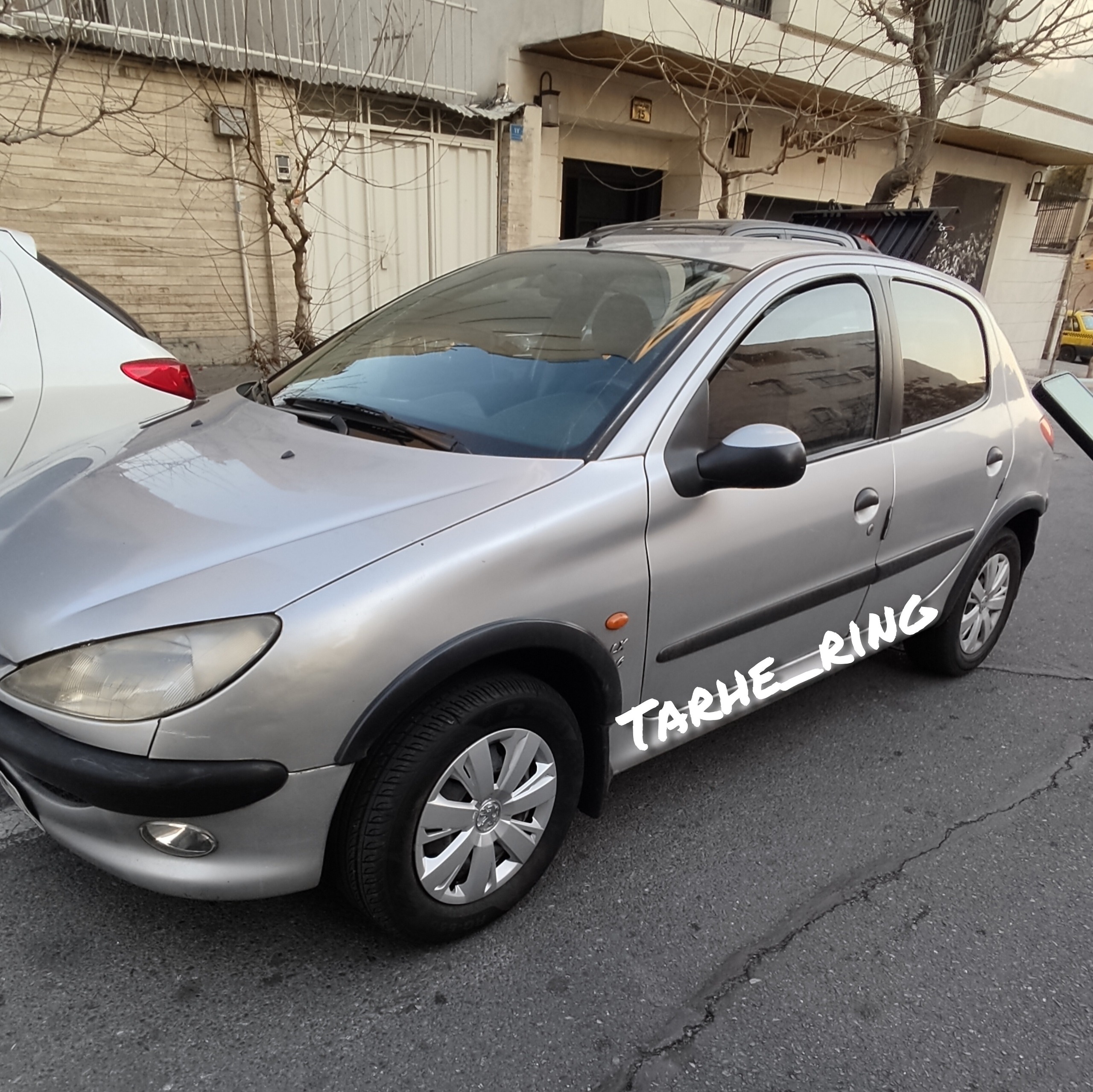 قالپاق طرح رینگ پژو 206 مدل اسپرت سایز 14