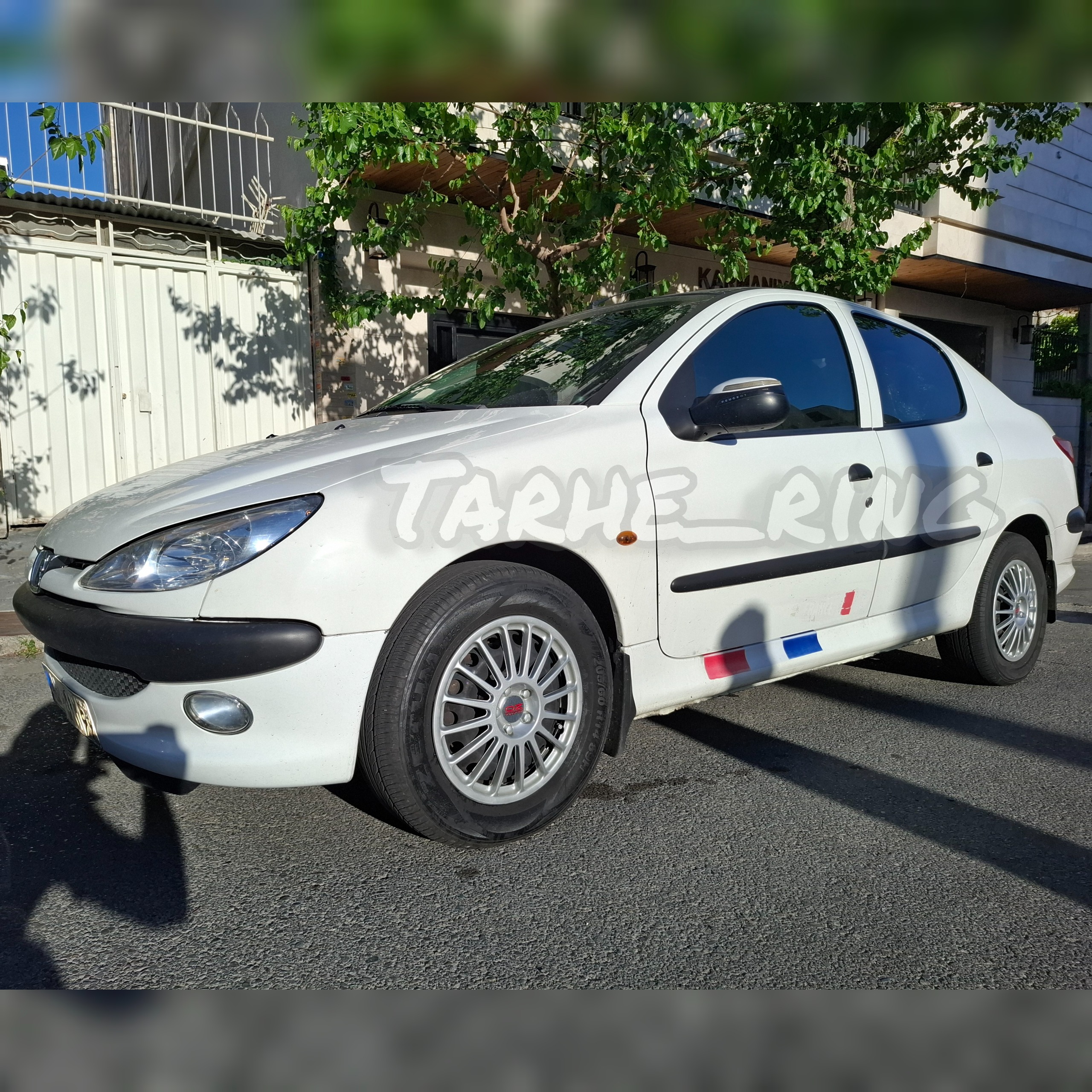 قالپاق طرح رینگ اوزد سایز 14 پژو 206