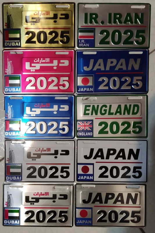 پلاک دکوری موتور سیکلت پاکشتی 2025