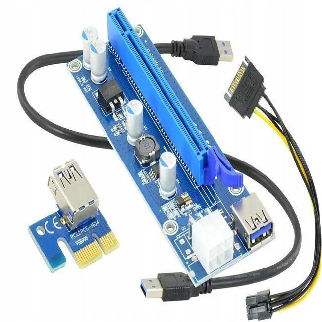 رایزر کارت گرافیک تبدیل PCI EXPRESS 1X به 16X