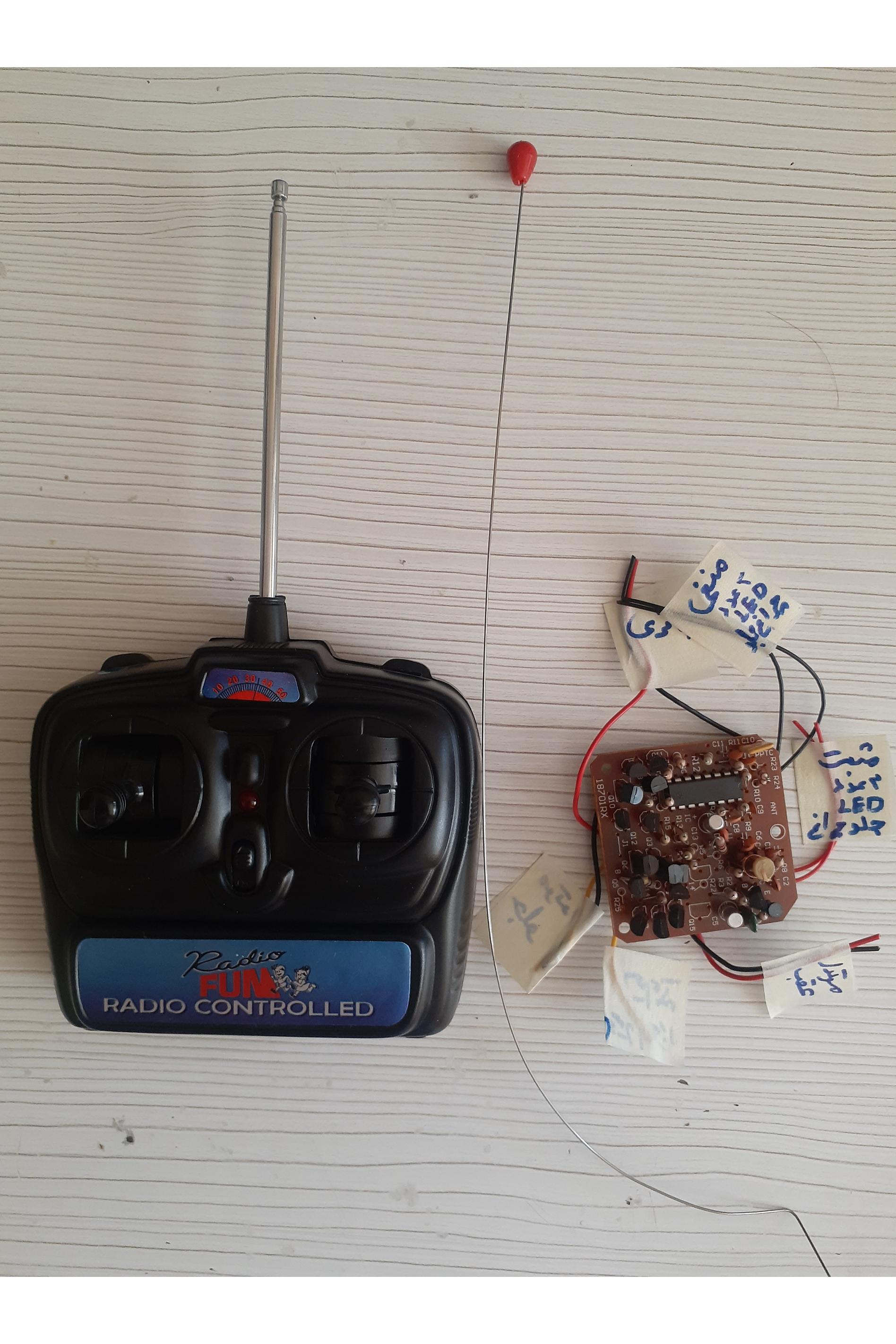 فرستنده و گیرنده ماشینهای کنترلی