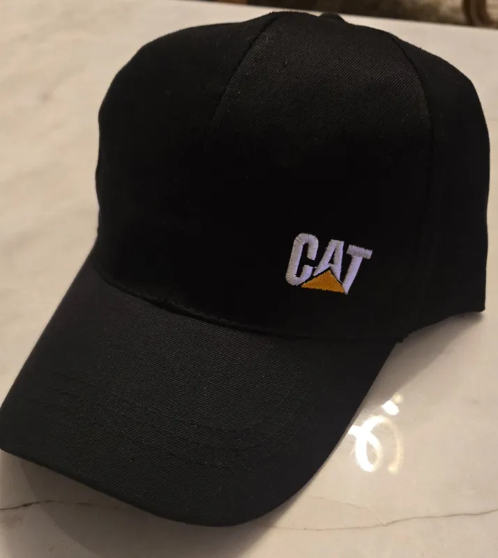 کلاه کتون کاترپیلار مشکی