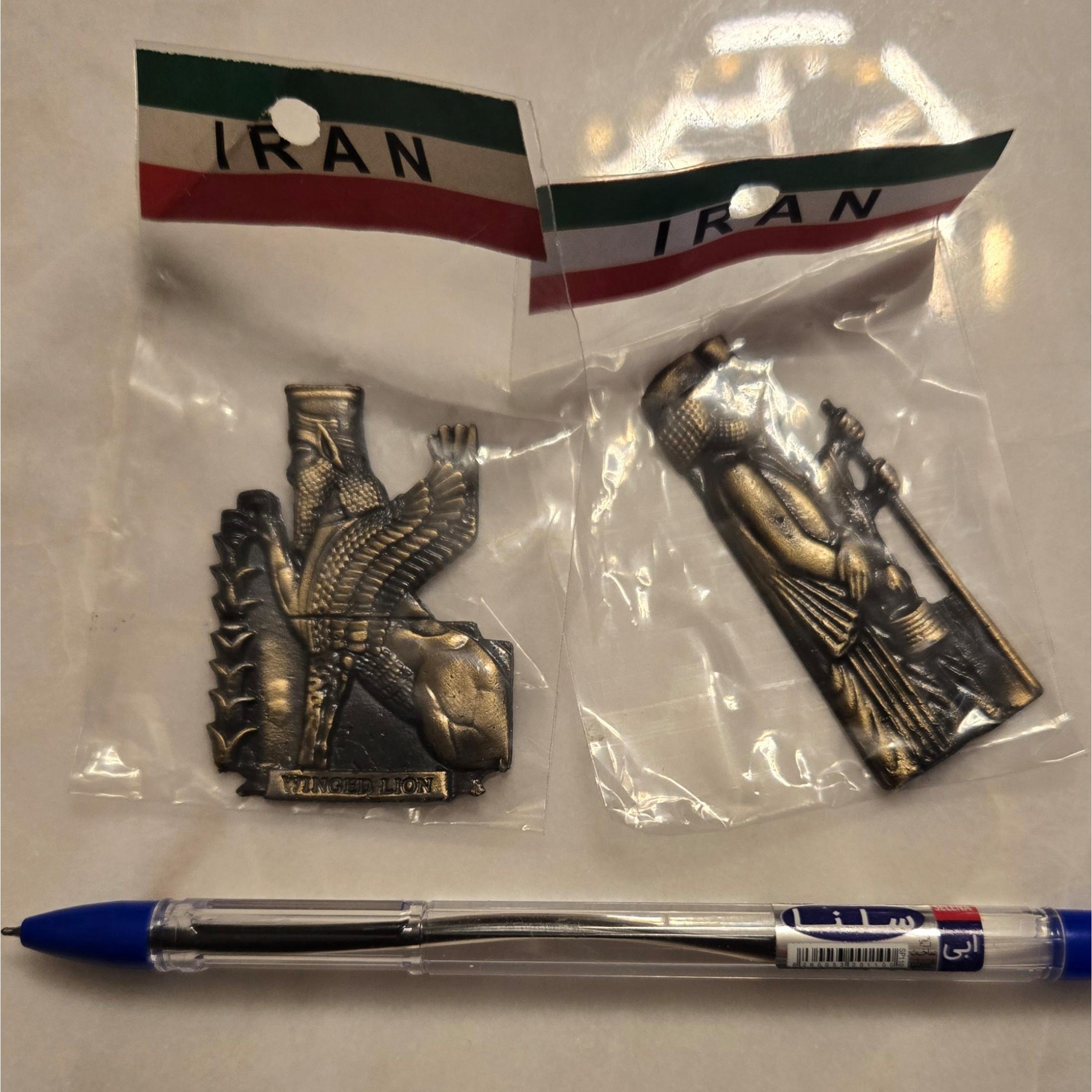 مگنت یخچالی فلزی طرح هخامنشیان