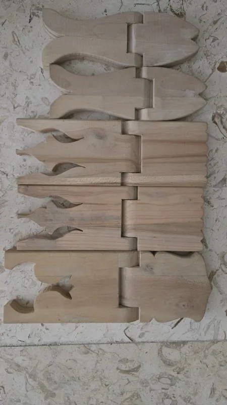 رحل های چوبی قرآن در دو سایز