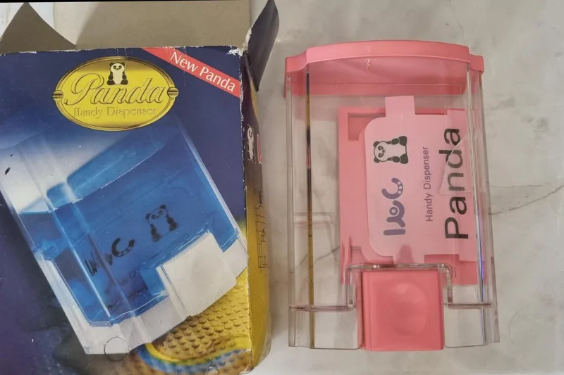 جا مایع ظرفشویی برند معروف پاندا نو توضیحات دارد