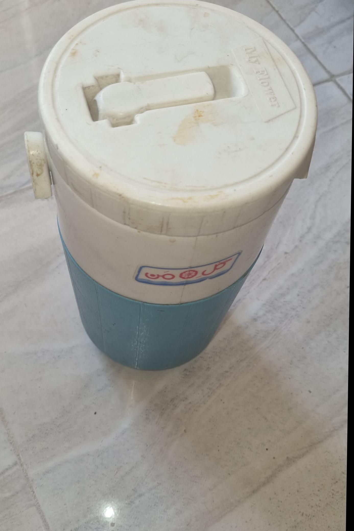 کلمن نوستالژی گل من آبی رنگ سالم