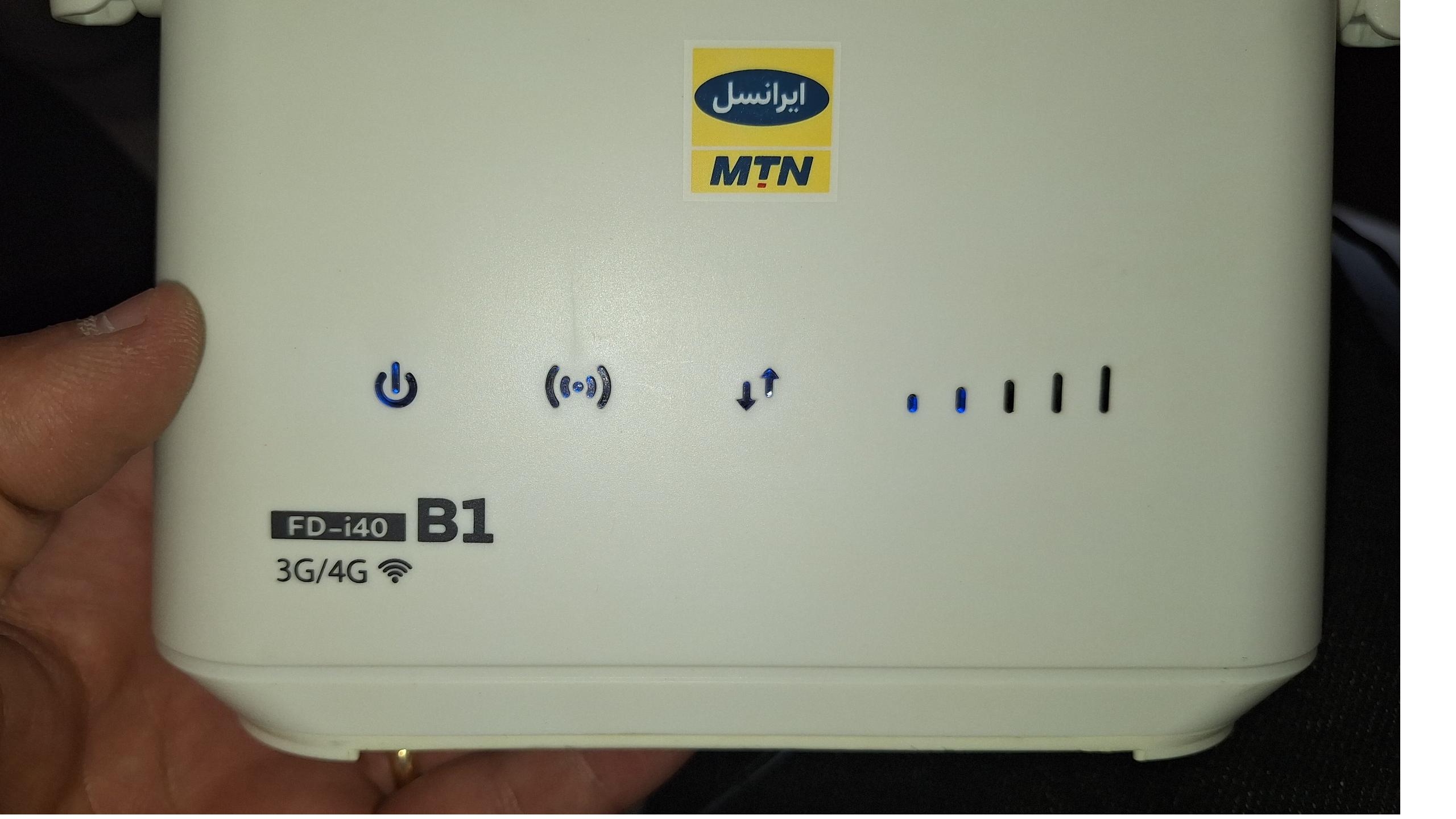 مودم سیمکارتی ایرانسل 4G با 4 پورت Rj45