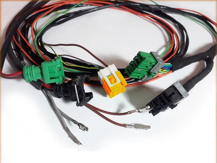 دسته سیم شیشه بالابر برقی عقب پژو 206