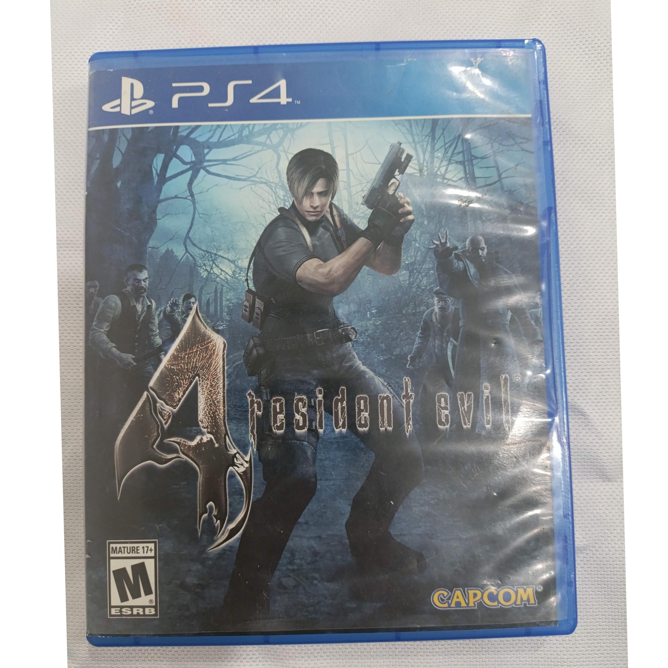 دیسک بازی Evil 4 ps4 در حد نو ( دارای کد تخفیف)