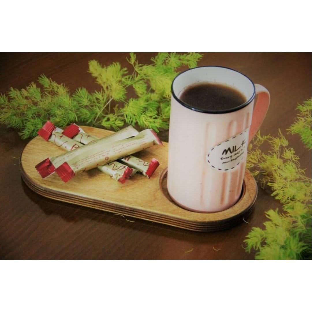 زیر لیوانی چوبی