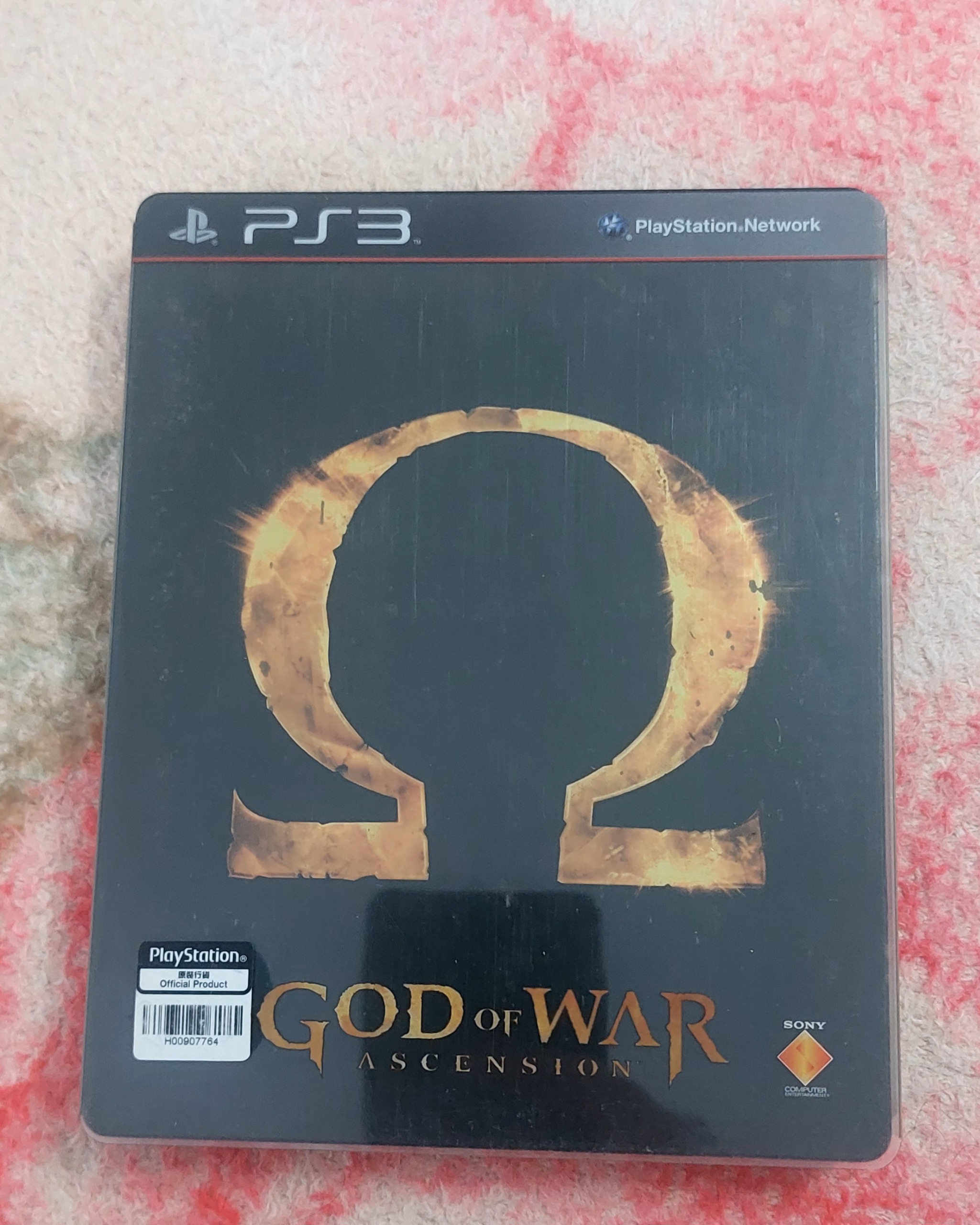 god of war Ascension steelbook ps3