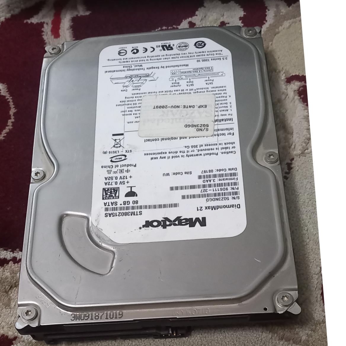 هارد 80گیگ ساتا