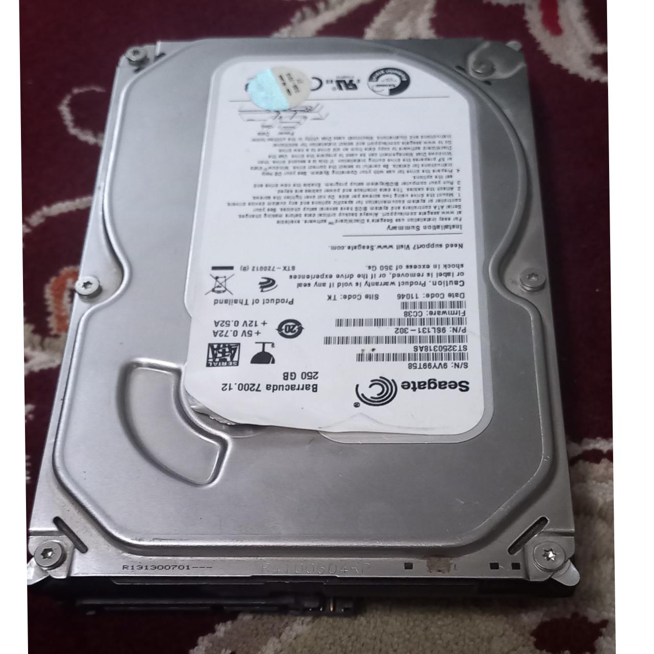 هارد 250گیگ ساتا