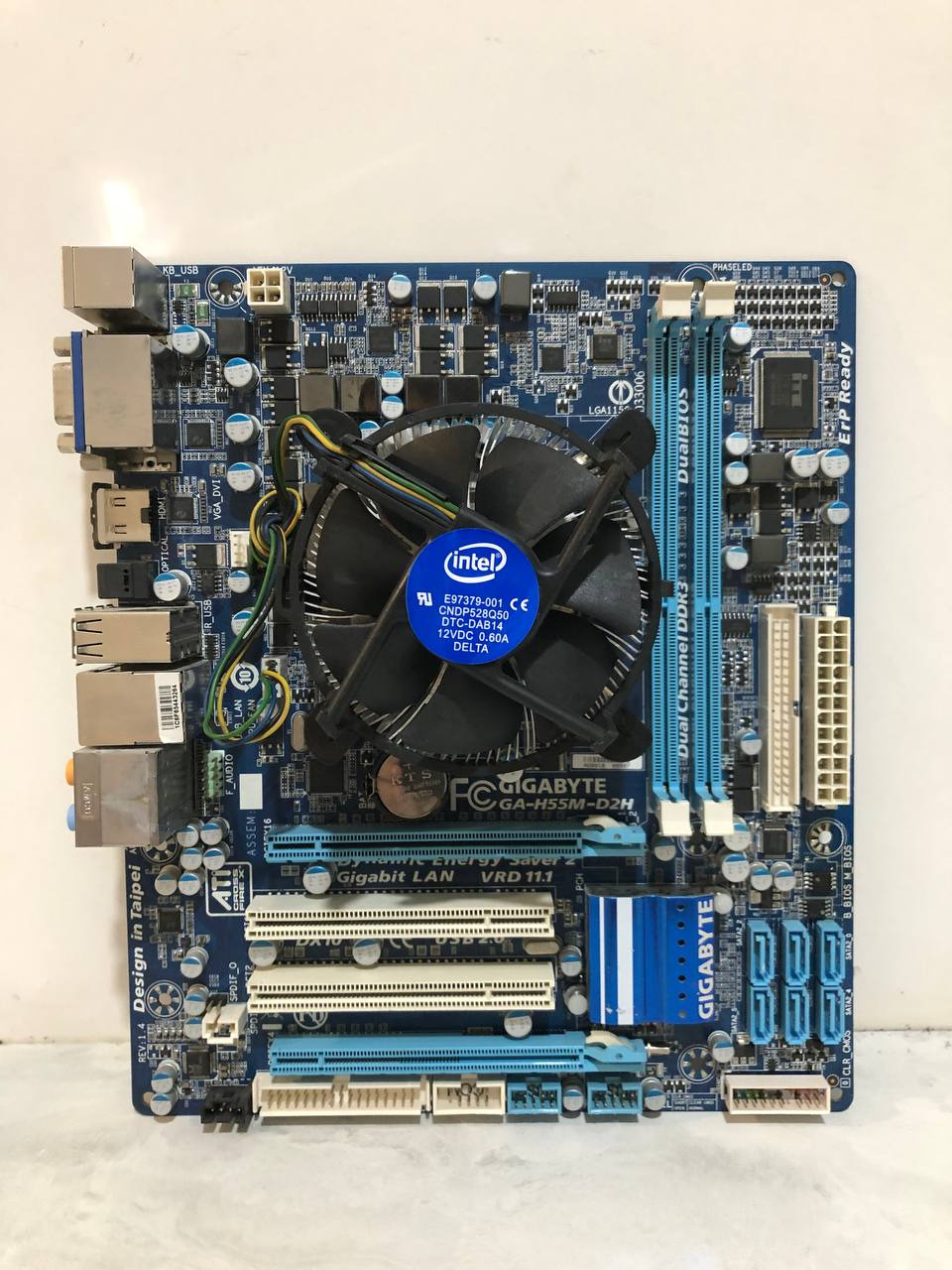 باندل i5 مادربرد DDR3 گیگابایت مدل GA-H55M-D2H