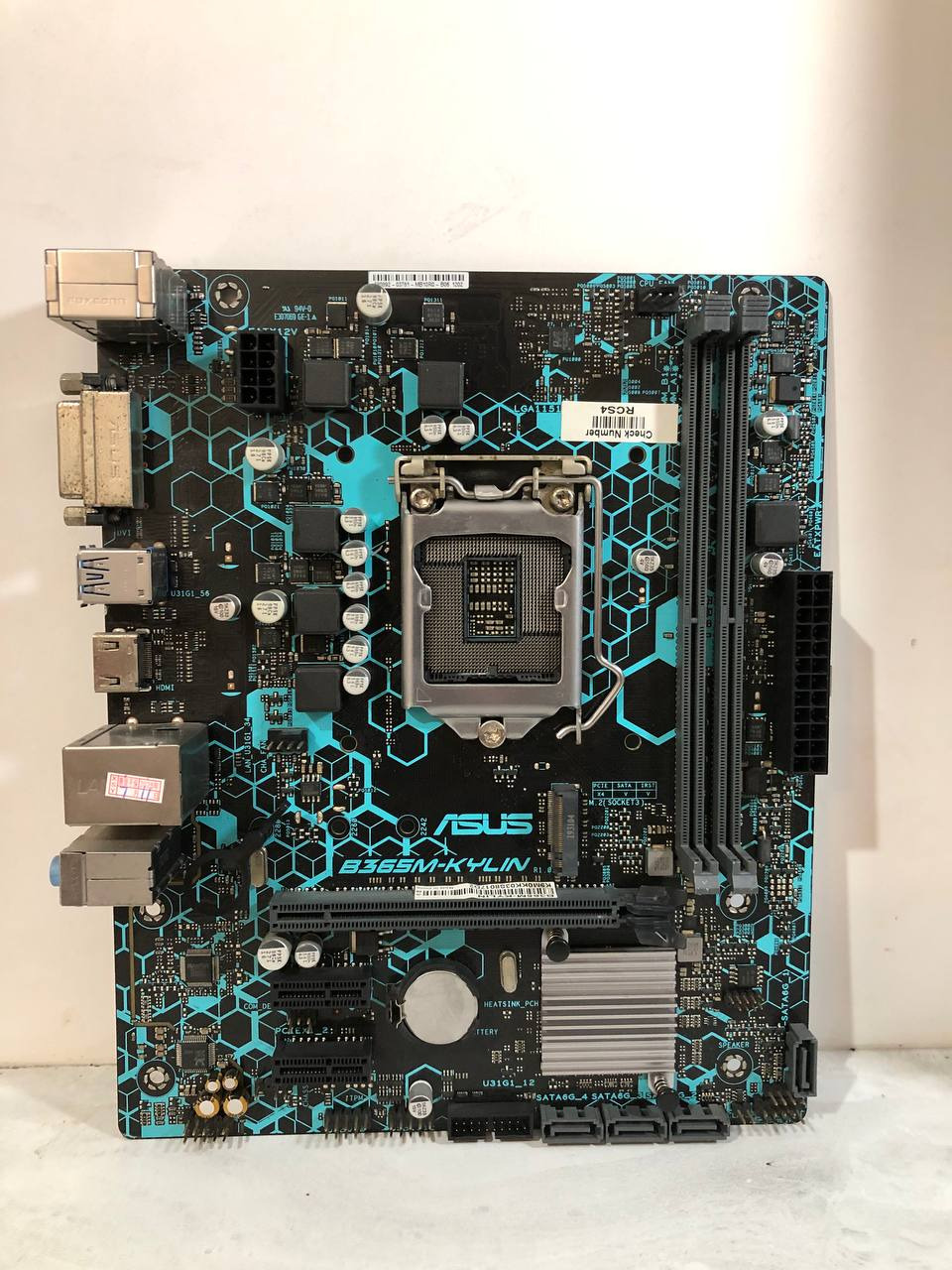 مادربرد حرفه ایDDR4 برند ایسوس مدل B365M-KYLIN