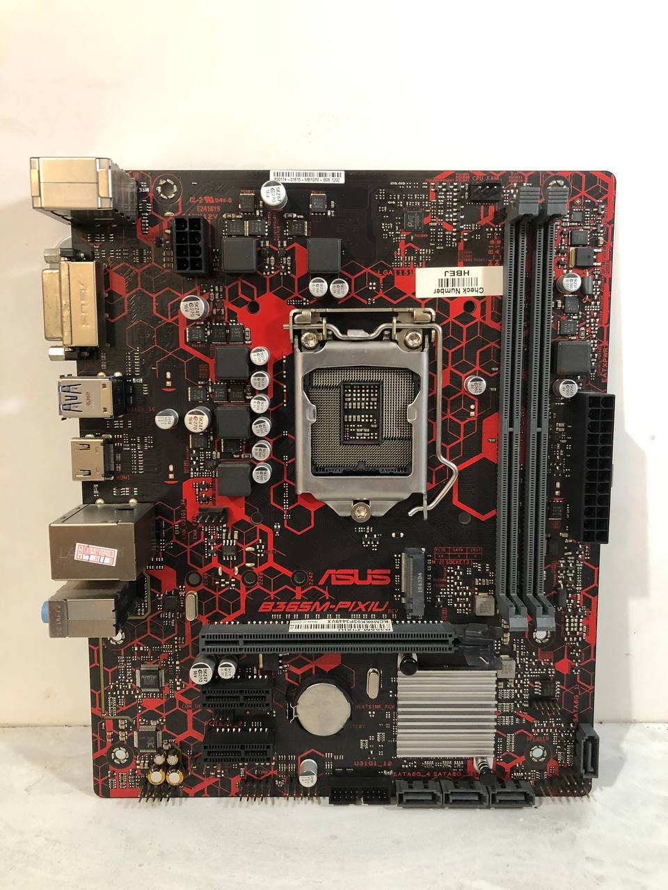 مادربرد حرفه ایDDR4 برند ایسوس مدل B365M-PIXIU