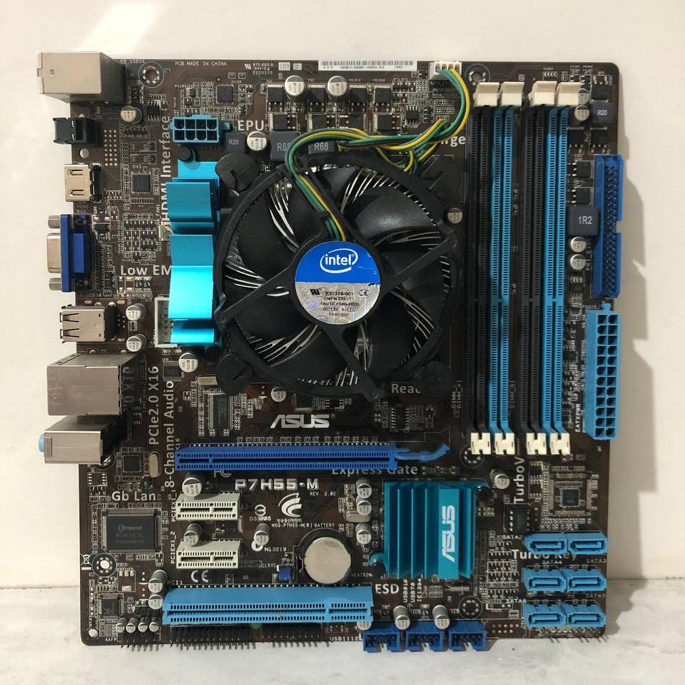 باندل i5 مادربرد DDR3 ایسوس مدل P7H55-M