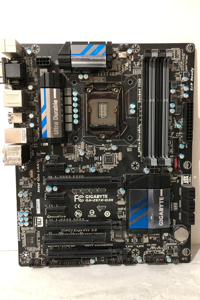 مادربرد حرفه ایDDR3 گیگابایت مدل GA-Z87X-D3H