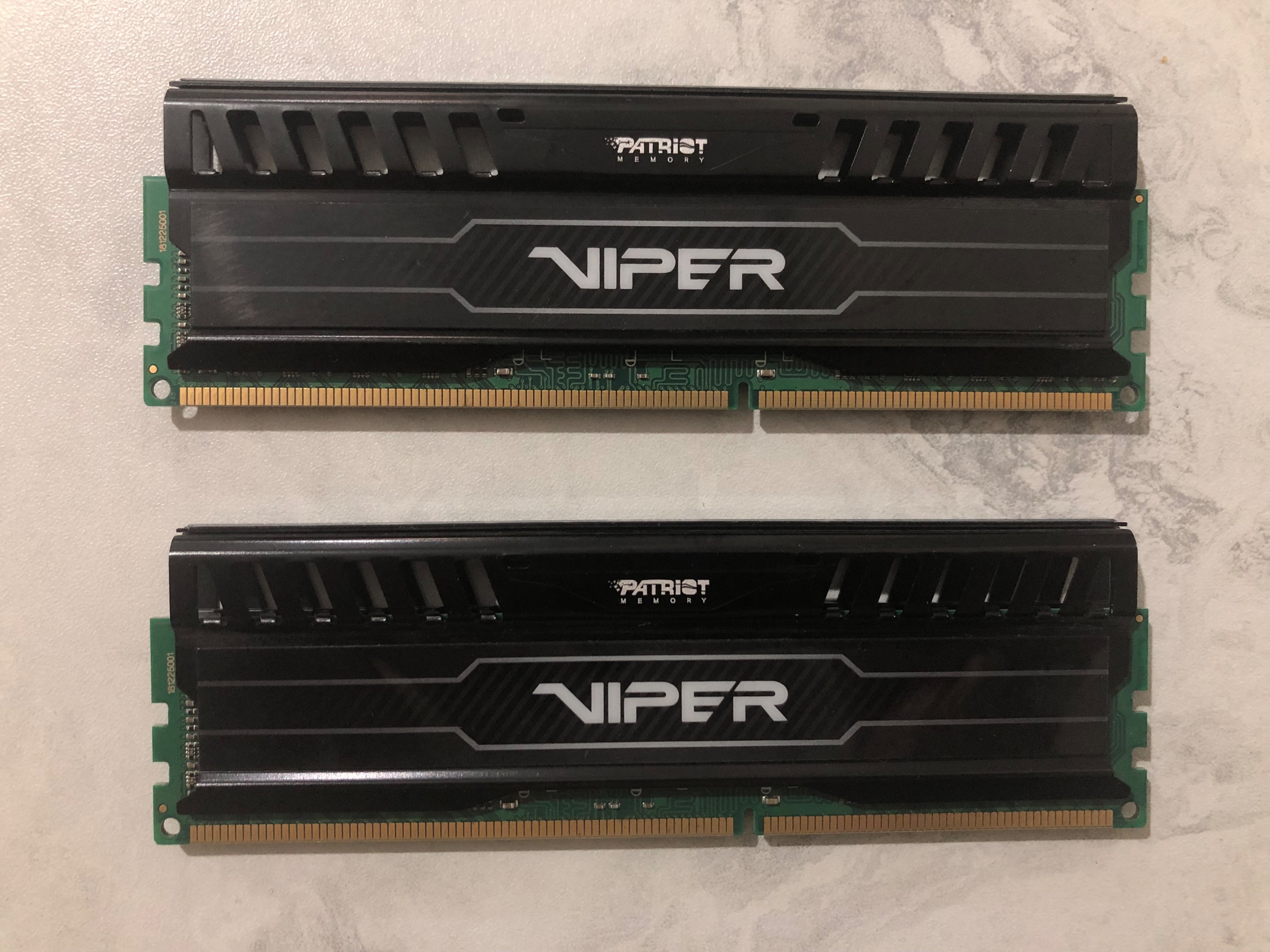 2 عدد رم 8 گیگ DDR3 پاتریوت مدل VIPER 1600MHz