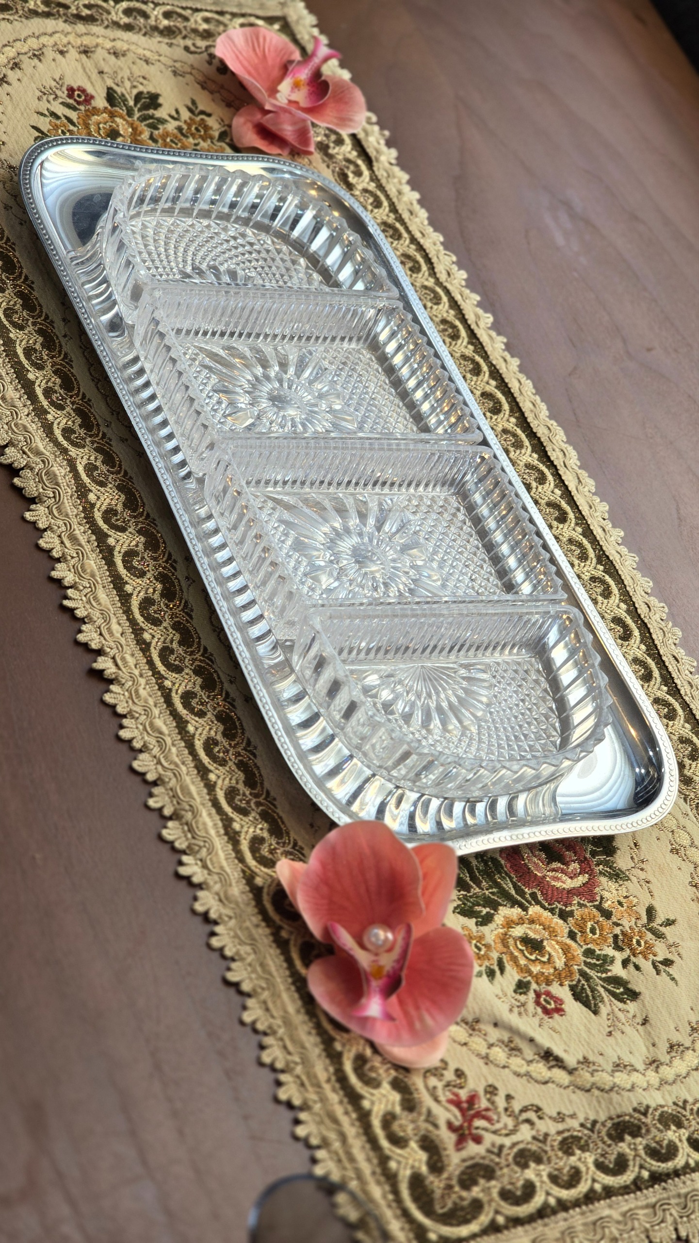 اردور خوری سیلور و کریستال ایتالیایی