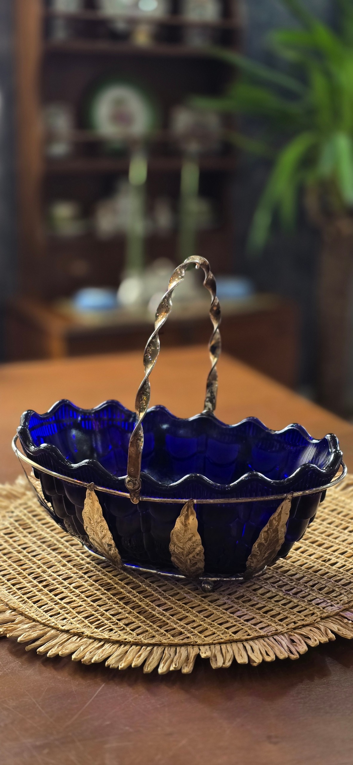 میوه خوری کبالت اصل آنتیک