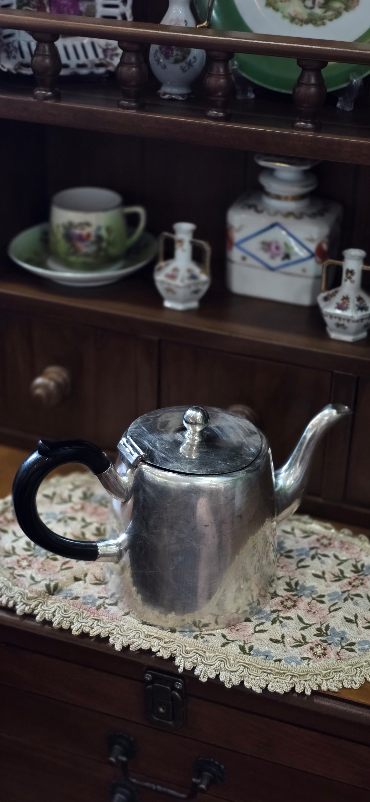 قوری سیلور آنتیک