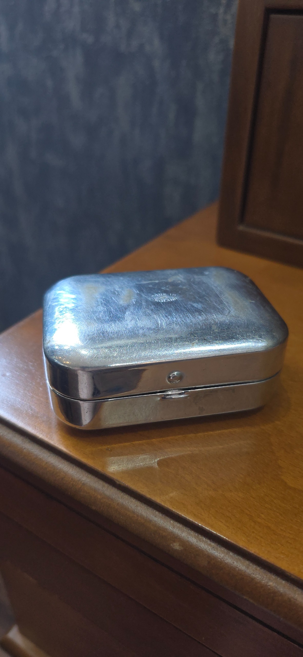 انفیه دان سیلور پلیت انگلیسی