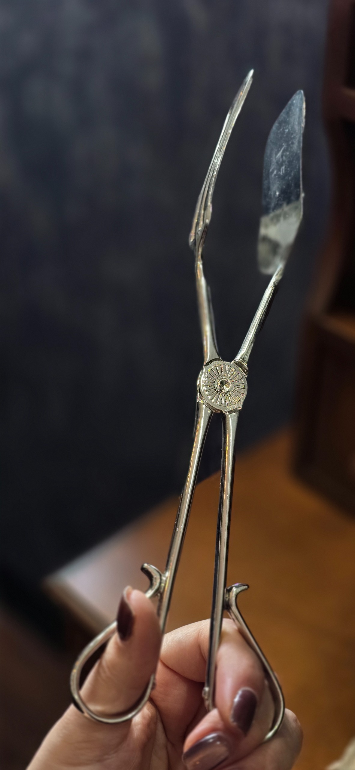 انبر سرو سالاد و ... آنتیک انگلیسی