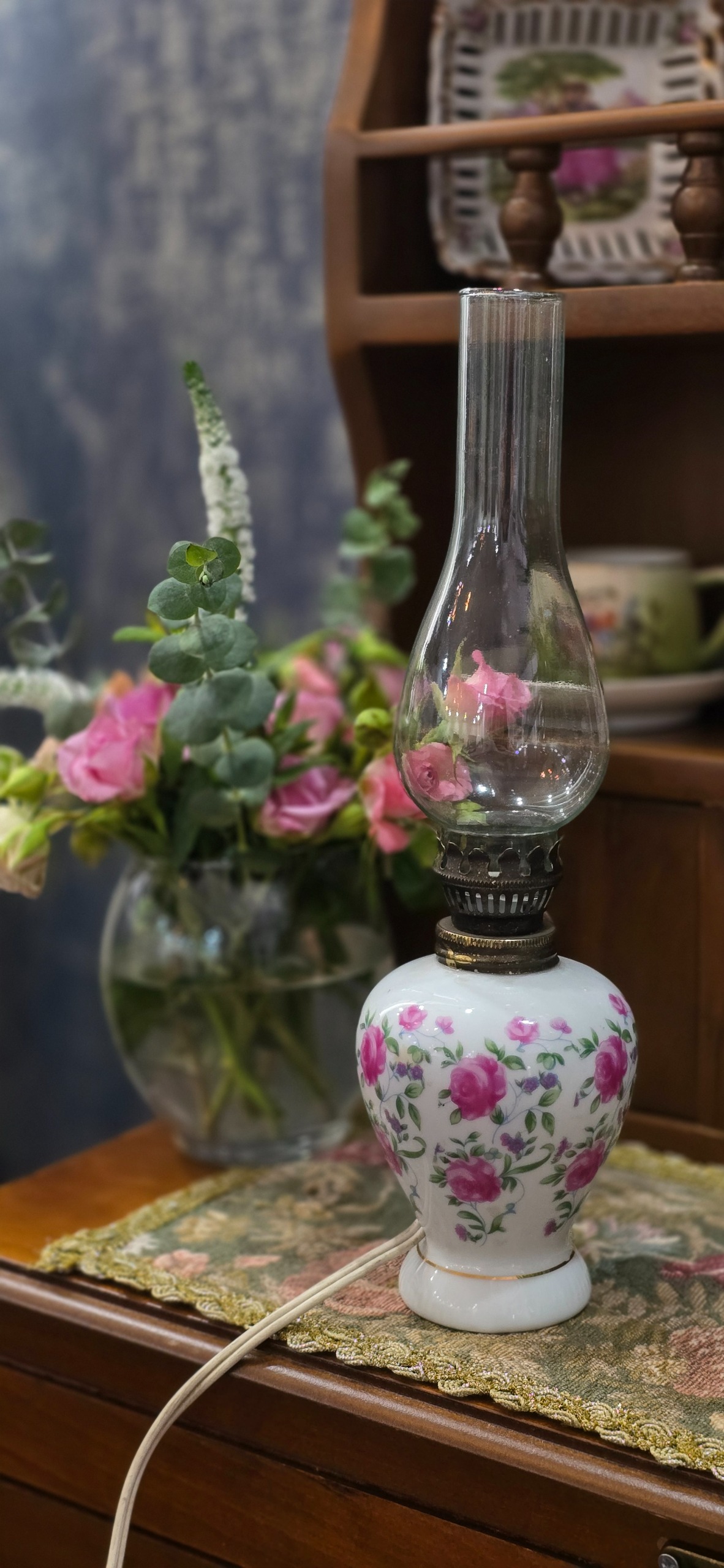 چراغ خواب آنتیک قدیمی
