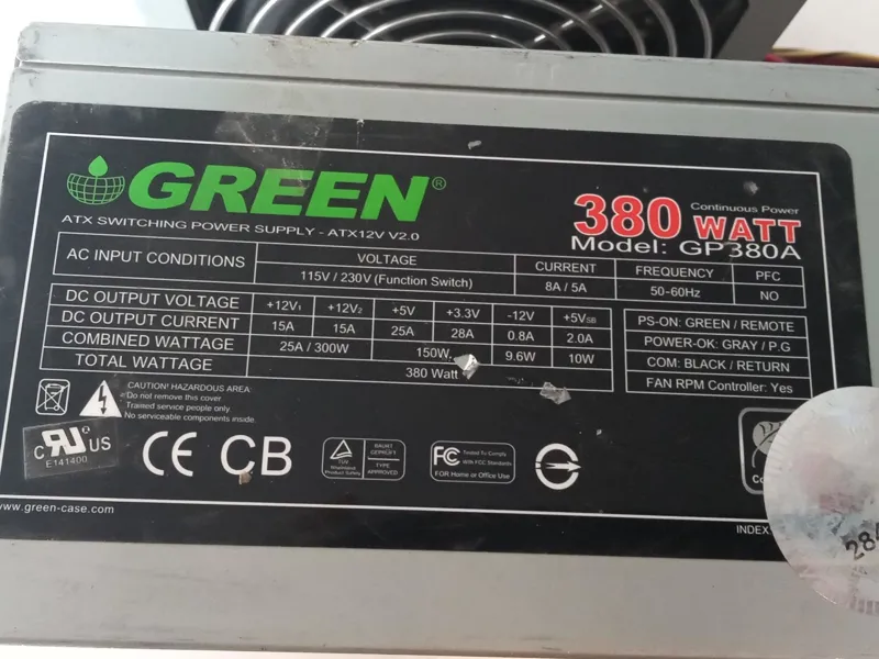 پاور 380 وات گرین