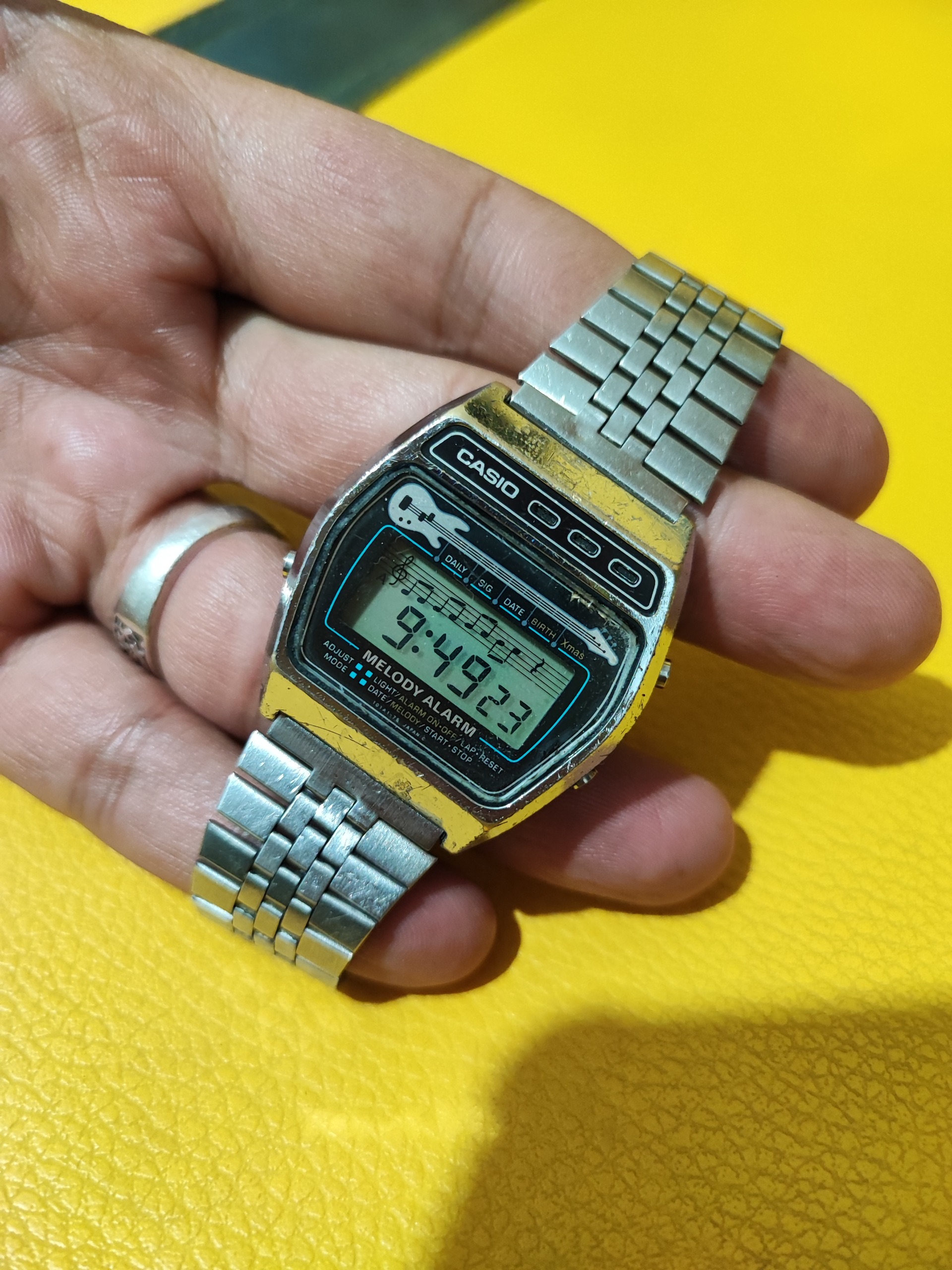 ساعت کاسیو 8 موزیکال قاب برنجی سیکوی اورینت رادو