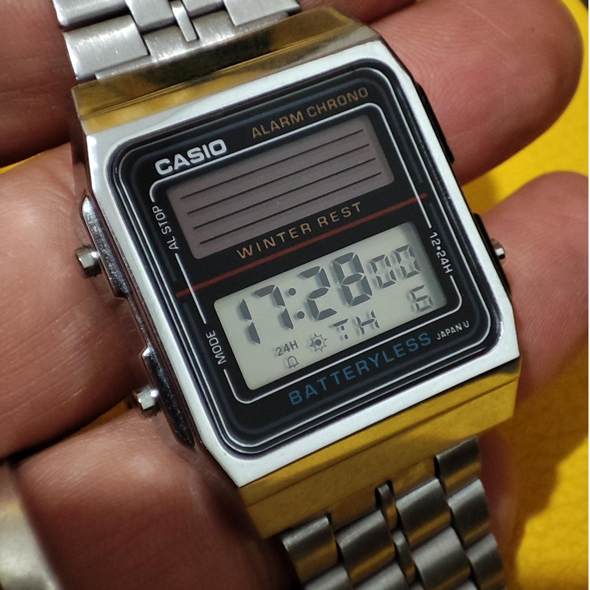 ساعت کاسیوطرح نوری سولارکد668 casio آکبندنو